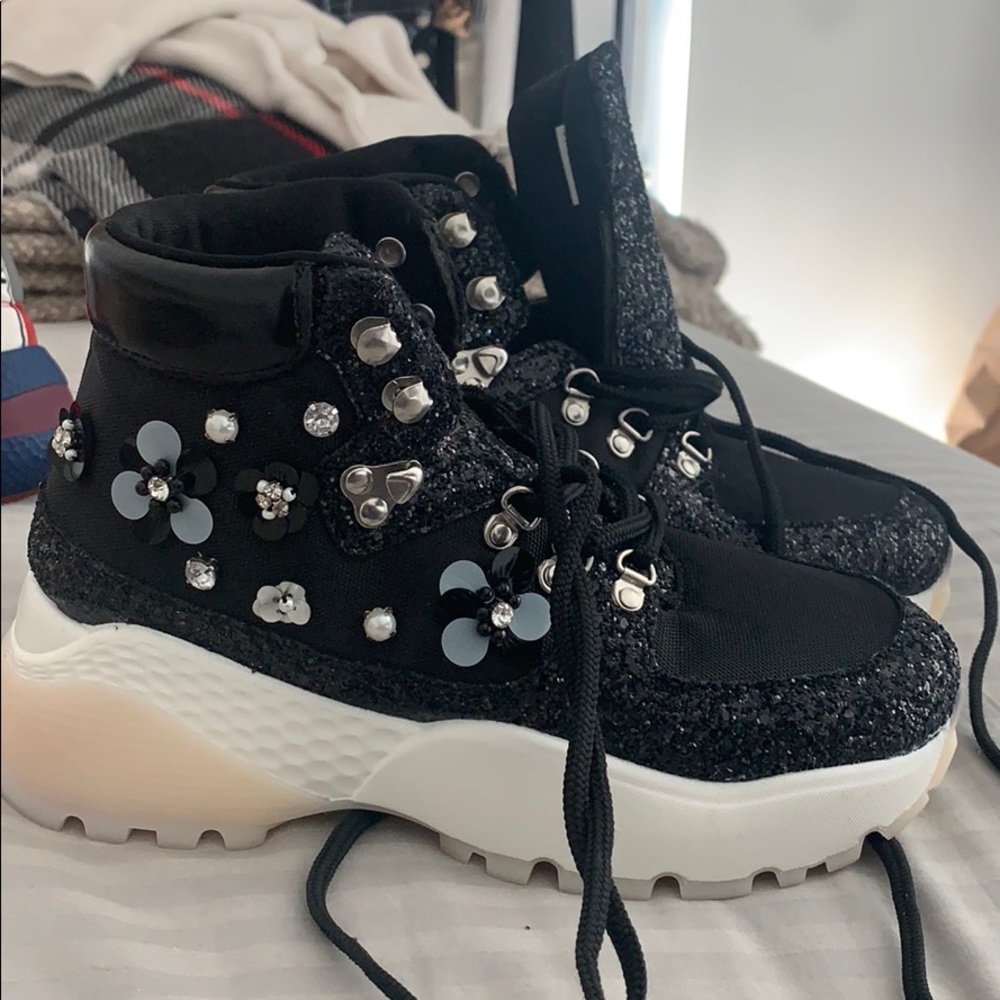 High top sneakers